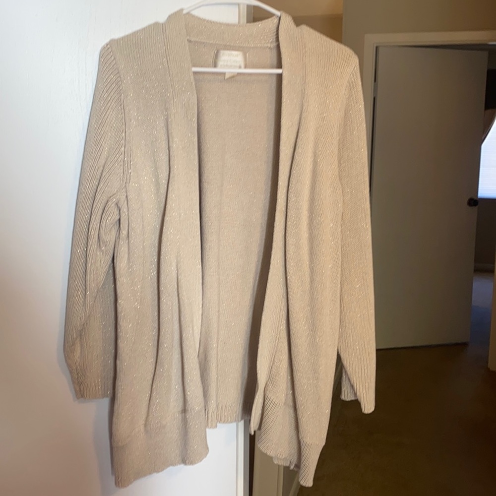 Gold sweater